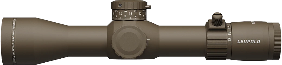 Leupold Mark 5HD 3.6-18x44mm FFP Tremor 3 Reticle Scope in Flat Dark Earth
