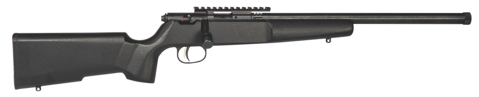 Savage Arms Rascal Target Youth .22 LR Rifle with Threaded Barrel and Picatinny Rail