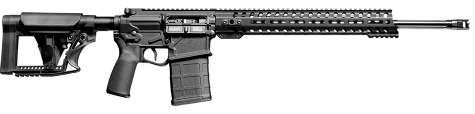 Patriot Ordnance Factory 01839 Prescott 6mm Creedmoor Rifle 20+1 Capacity 22" Barrel Black Finish