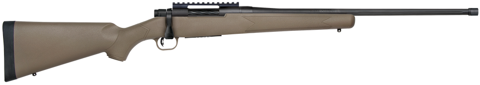 Mossberg Patriot Predator 22-250 Rem Rifle with Picatinny Rail and FDE Stock