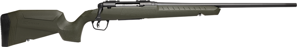 Savage Arms Axis II 7mm-08 Rem Bolt-Action Rifle with Matte Black Finish and Green Synthetic Stock