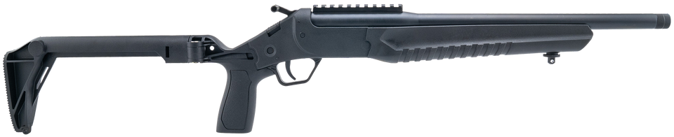 Rossi LWC0556-BKFS 5.56 NATO Single Shot Rifle with Black Folding Stock and Picatinny Rail