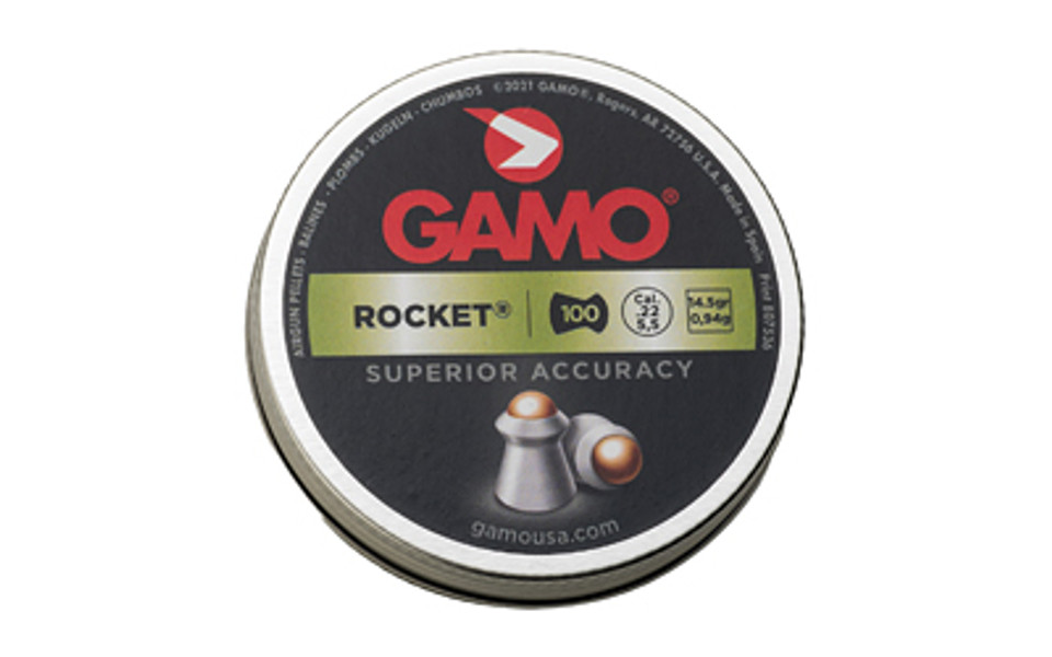 GAMO Rocket .22 Caliber Pellets - 100 Count Pack