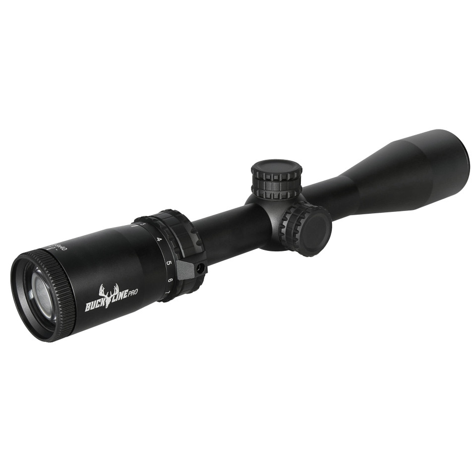 TRUGLO Buckline Pro 3-9x40 Rifle Scope - Black
