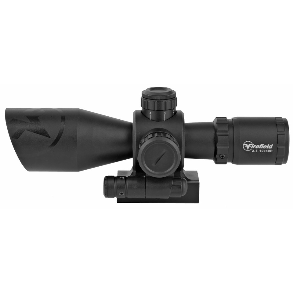 FIREFIELD BARRAGE 2.5-10X40 SCOPE WITH LASER