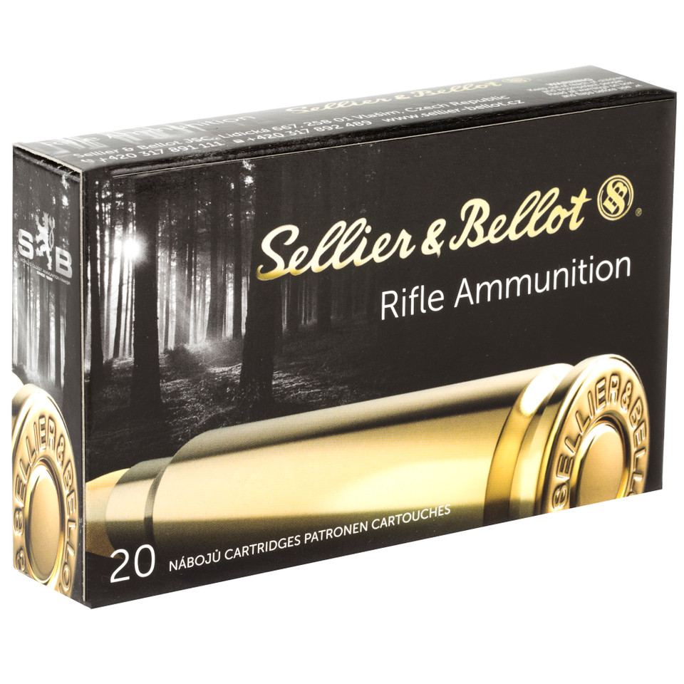 S&B 7x57mm 140 Grain Soft Point Ammunition - 20 Rounds
