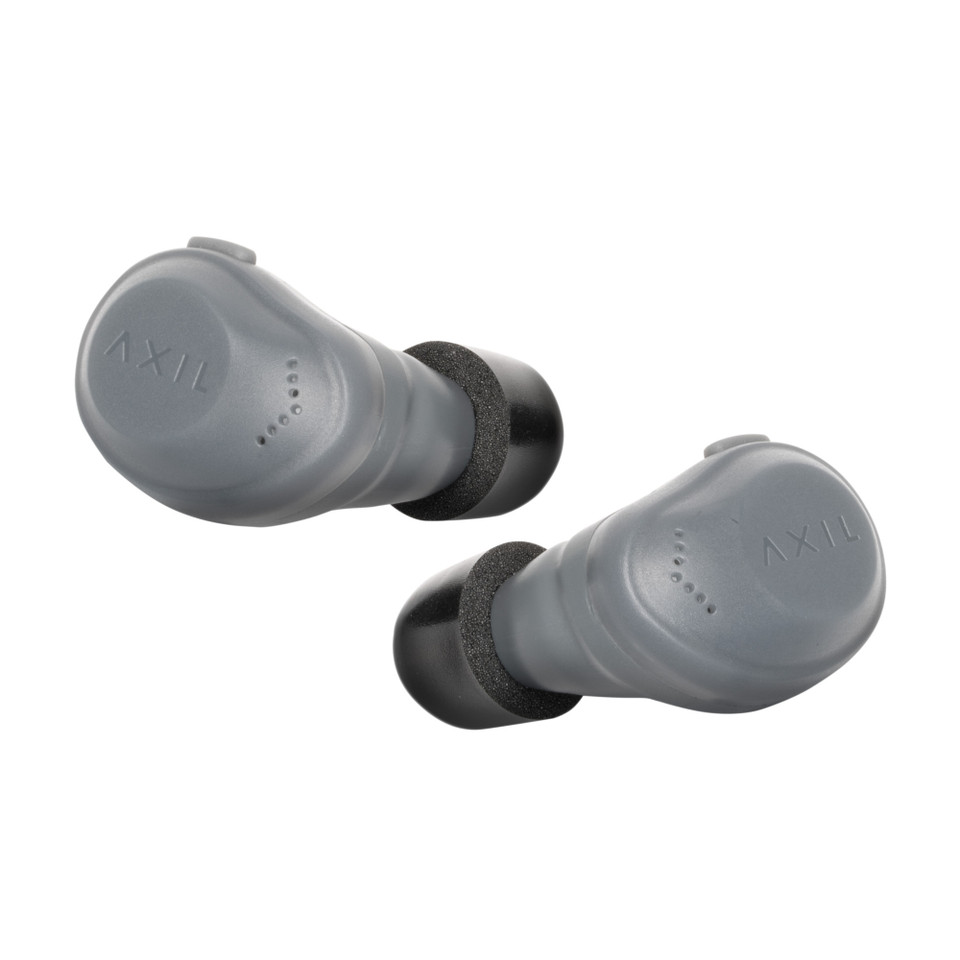 AXIL XCOR TAC Digital Earbuds - Gray