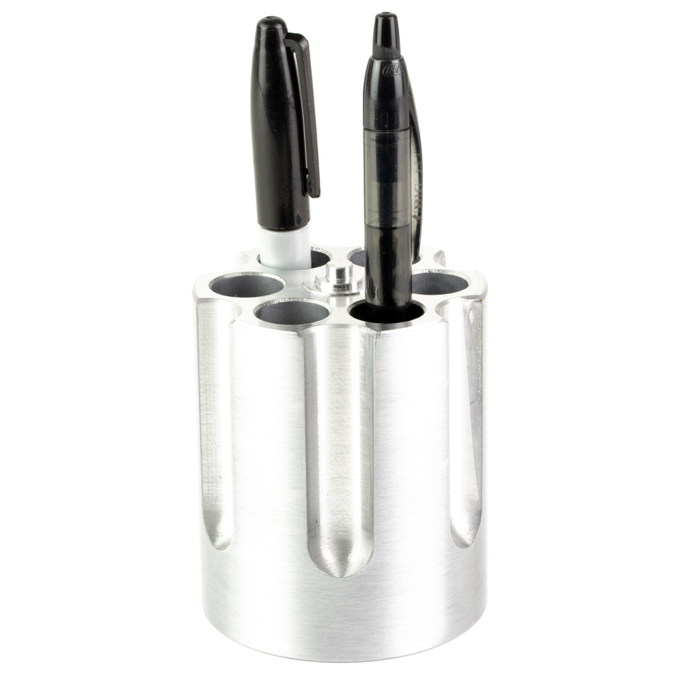 CBG Revolver Cylinder Aluminum Pen Holder