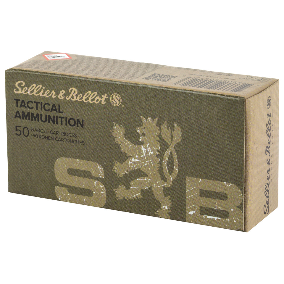 S&B 9MM Subsonic 140gr FMJ Ammunition - 50 Rounds/1000 Rounds