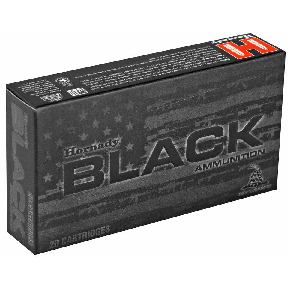 Hornady Black 5.45x39mm 60 Grain V-MAX Ammunition - 20 Rounds/200 Rounds
