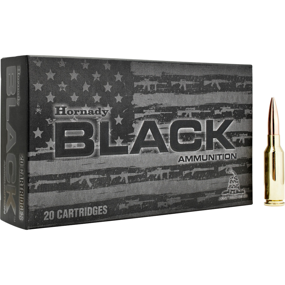 Hornady Black 6mm ARC 105gr BTHP Ammunition - 20 Rounds/Box, 200 Rounds/Case