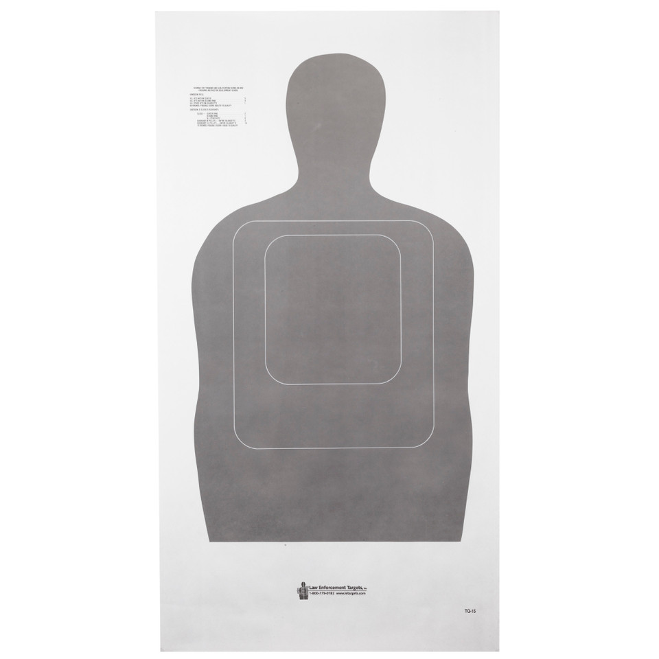 ACTION TGT TQ 15 Gray Targets - Pack of 100