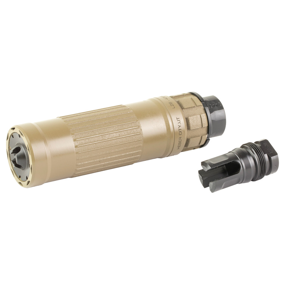 DEAD AIR LAZARUS 6 6MM XENO FLASH HIDER FDE