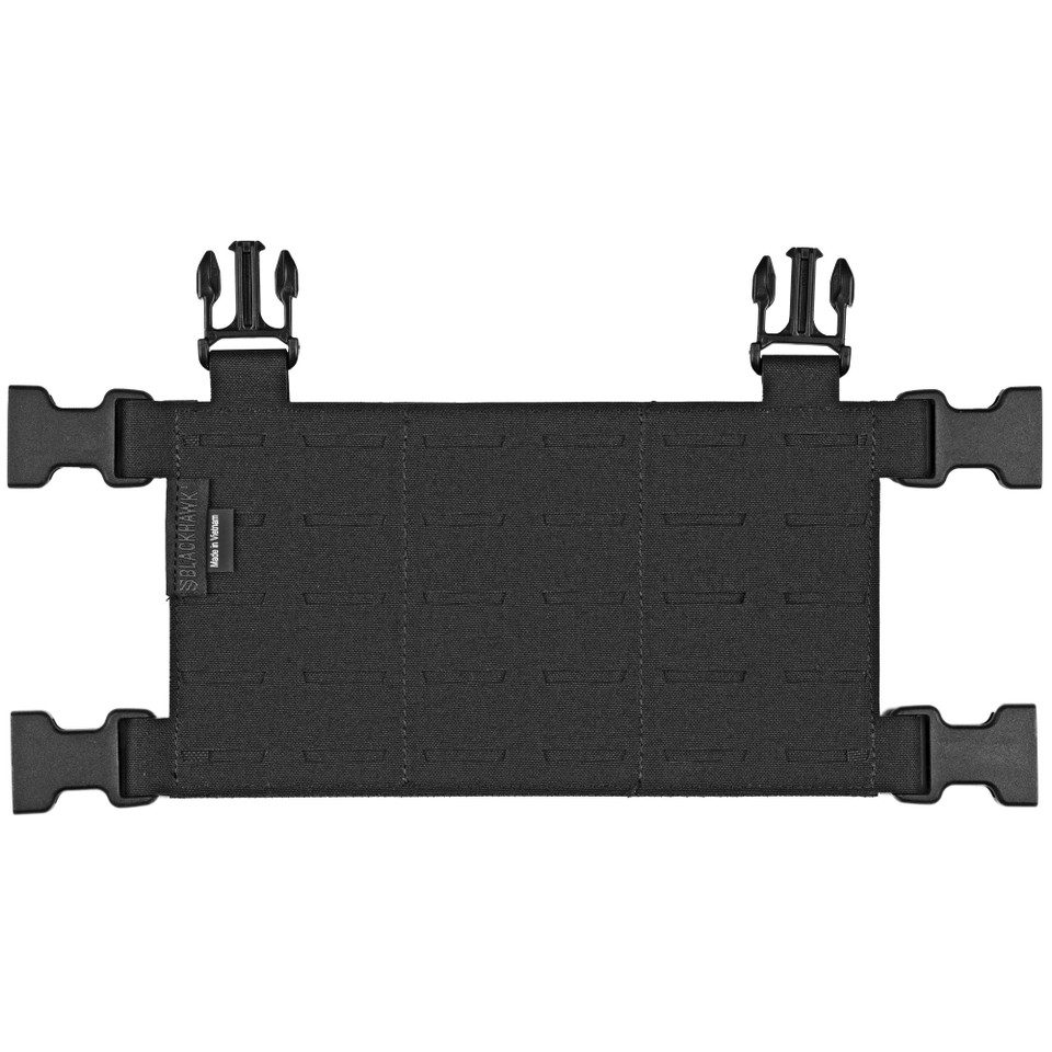 Black Foundation Flat Molle Placard