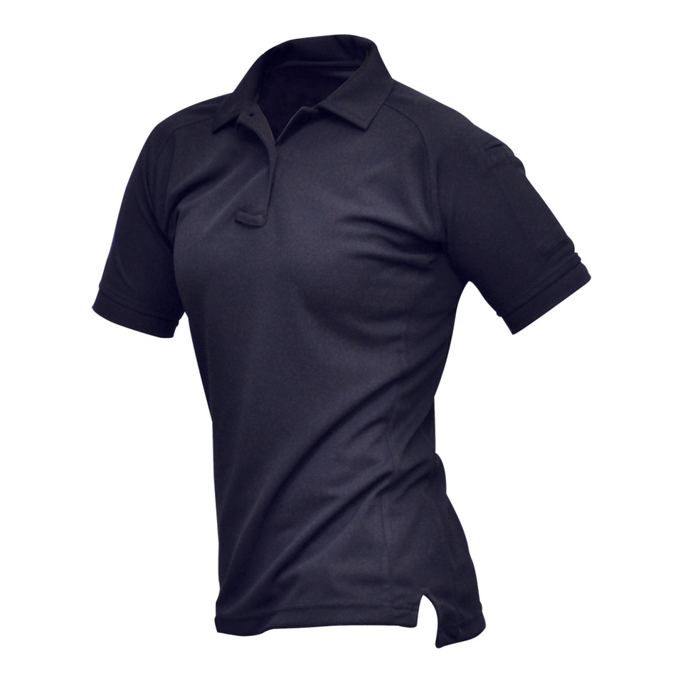 VERTX Coldblack Women's Short Sleeve Polo Navy Large