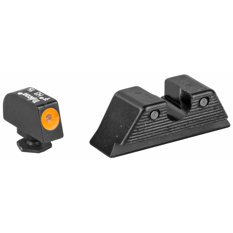 Trijicon HD Night Sights for Glock MOS 9mm - Orange Front Sight