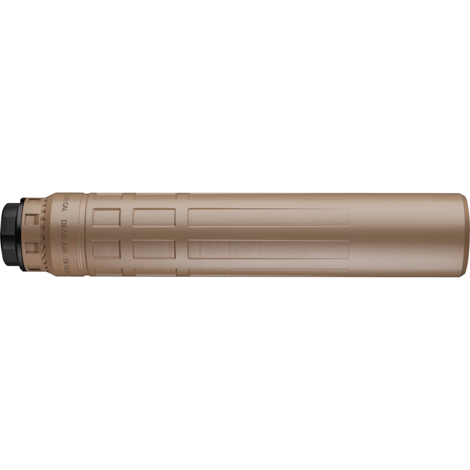 DEAD AIR NOMAX 33 FDE XEMAX .338 CALIBER SUPPRESSOR
