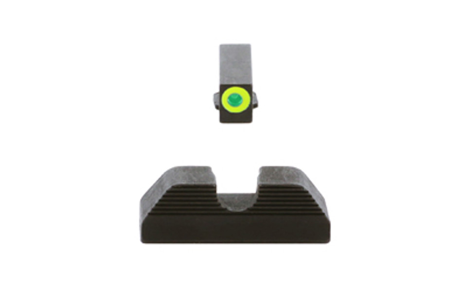 AMERIGLO Protector Sights for Glock - Green/Black