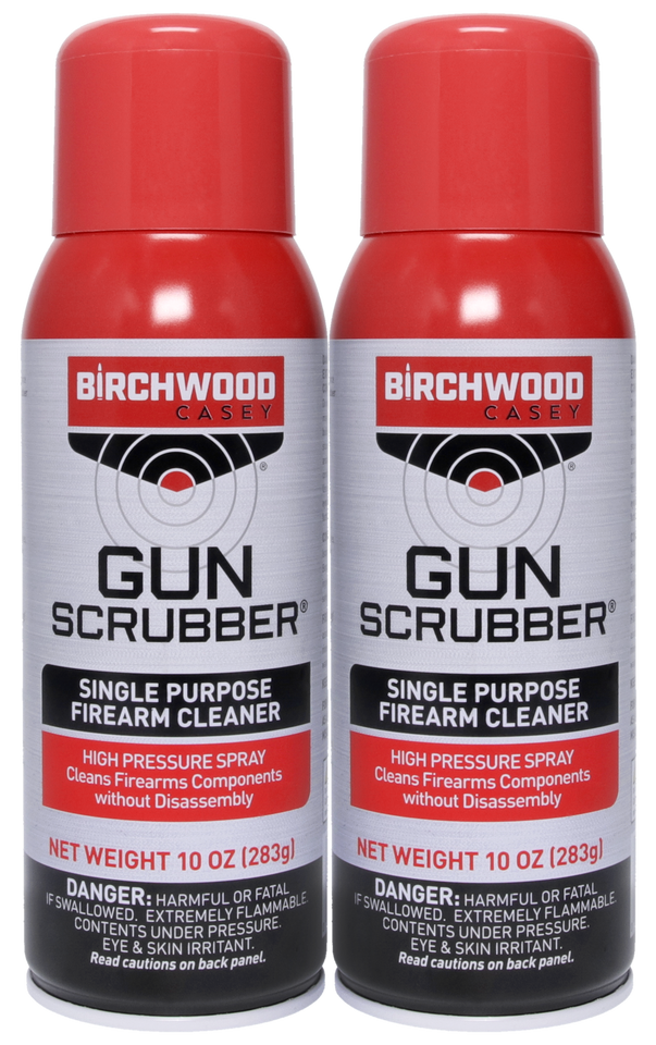 Birchwood Casey Gun Scrubber Aerosol 10 oz. 2-Pack Combo