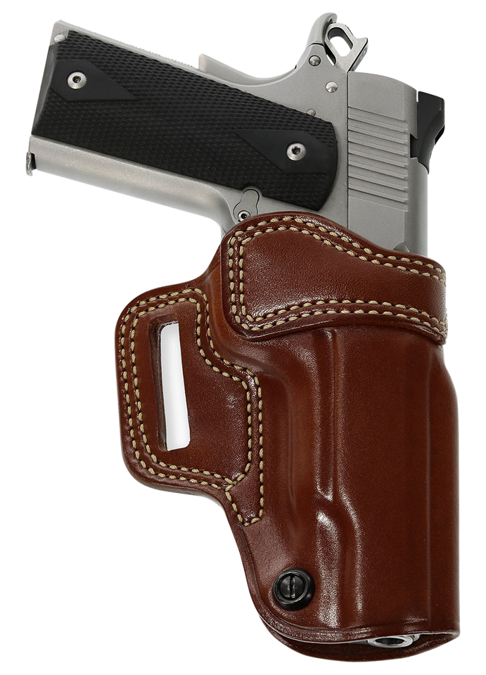 Galco AV266 Avenger OWB Tan Leather Holster for 4-4.25" 1911