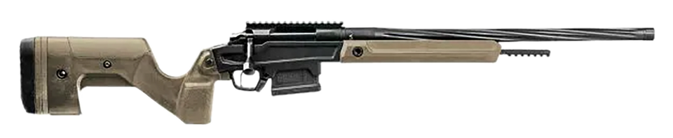 Stag Arms SABR01040002 Pursuit 6.5 Creedmoor Rifle with 20" Fluted Barrel and Tan Hybrid Hunter Stock