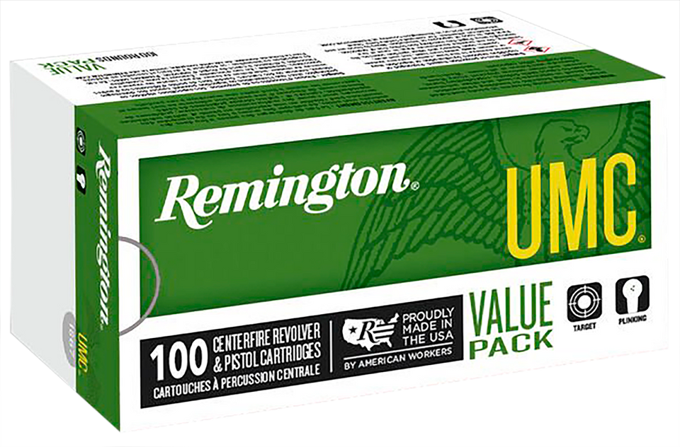 Remington UMC 380ACP 88gr JHP Value Pack - 100 Rounds
