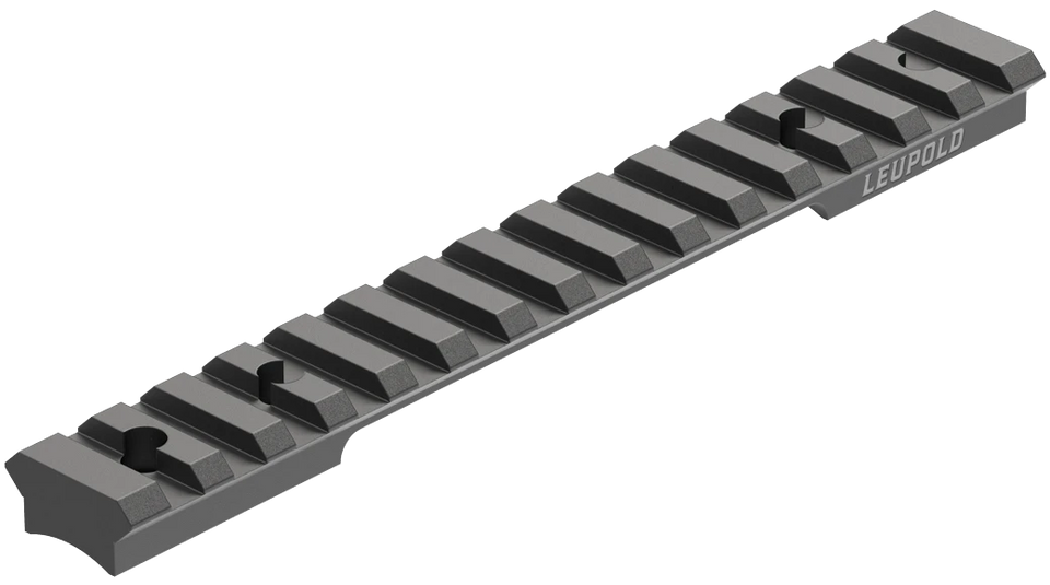 Leupold 171361 BackCountry Cross-Slot Base for Ruger American - 20 MOA Matte Black