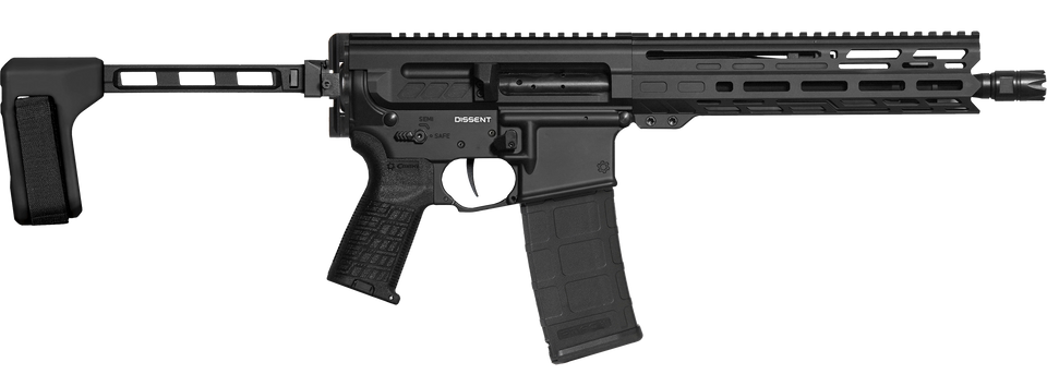 CMMG Dissent MK4 300 Blackout Pistol with 10.50" Barrel and M-LOK Handguard