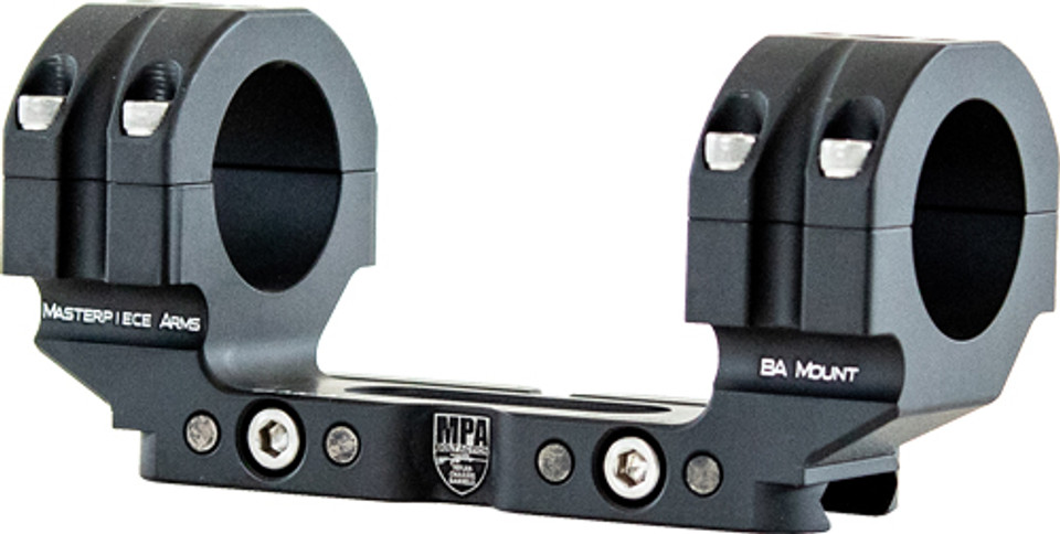 1.500" 0 MOA Black MPA 34mm 1-Piece Scope Mount