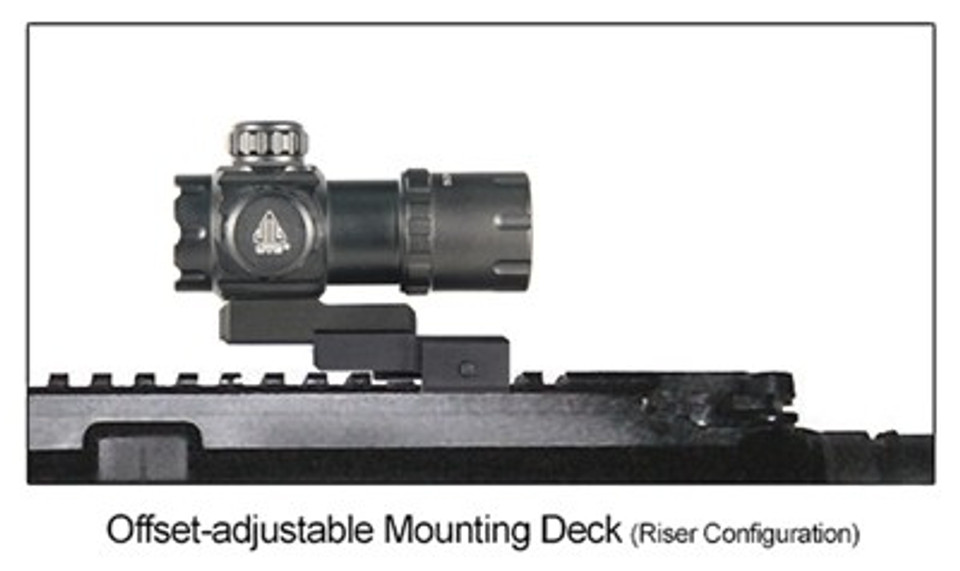 UTG Red Dot Sight 4.0 MOA with Integral QD Mount 30mm