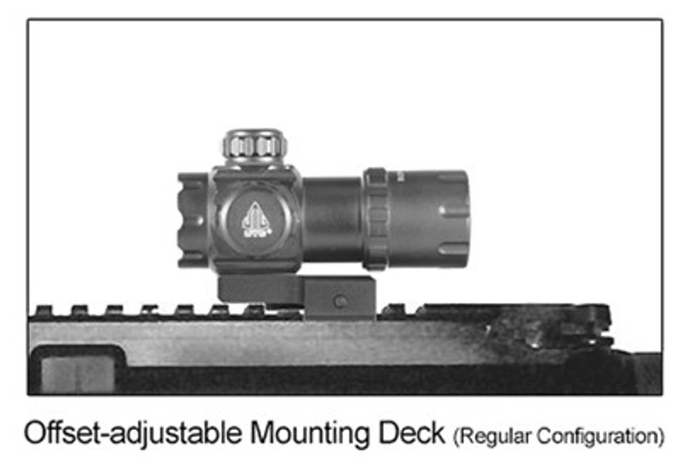 UTG Red Dot Sight 4.0 MOA with Integral QD Mount 30mm