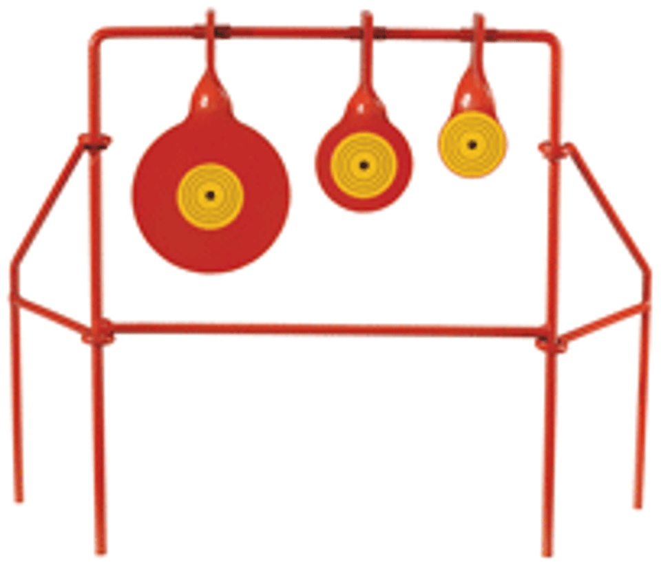 Reactive Steel Target: .22 Triple Spinner