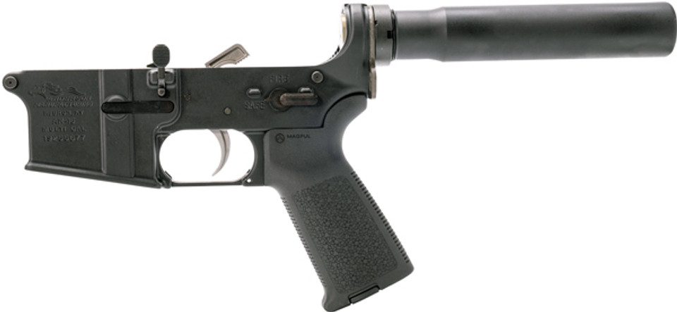 Complete AR-15 Pistol with Black Anderson Lower Receiver