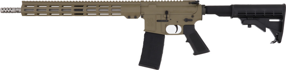 16" Stainless Steel Barrel Flat Dark Earth GLFA AR-15 Rifle .223 Wylde