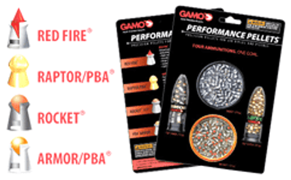 GAMO Combo Performance .22 Cal Pellet Pack