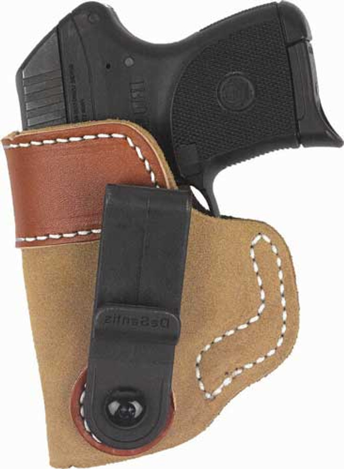 DeSantis Soft Tuck IWB Holster for 1911 3-3.5" RH Leather Natural