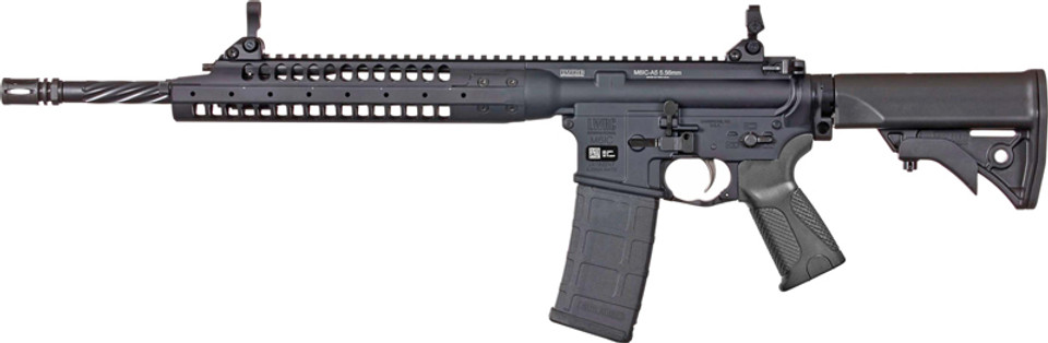 LWRC IC-A5 5.56 NATO Rifle - 16" Barrel, 30-Round Capacity, Black Finish
