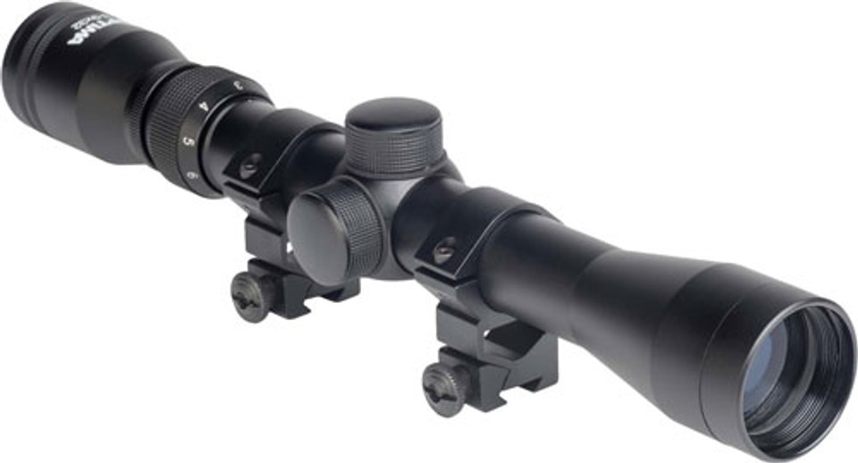Hatsan Optima 3-9x32 Airgun Scope with Rings & Caps