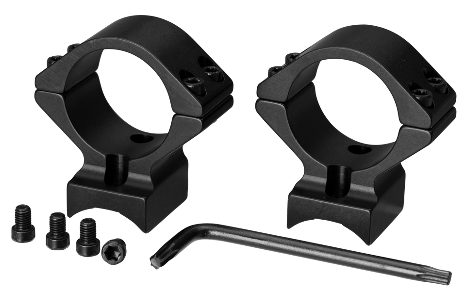 Browning T-Bolt 1" Low Matte Black Scope Mount/Ring Combo 12338
