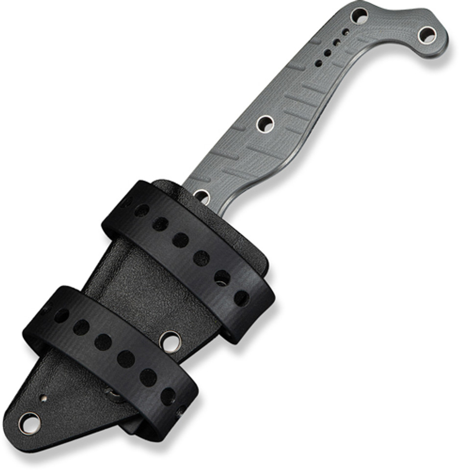 CIVIVI Sokn 2.82" Gray Knife with G-10 Stonewash Kydex Sheath