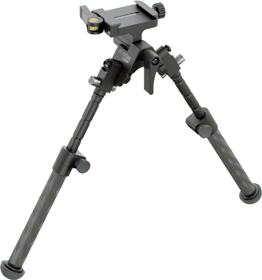 ARCA Rail Mount Carbon Fiber Audere Shadow Bipod - 10 oz.