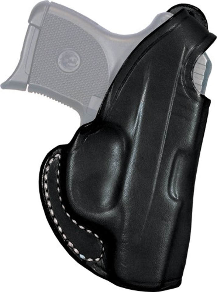 Desantis Maverick OWB Leather Holster for Ruger LCP - Right Handed, Black