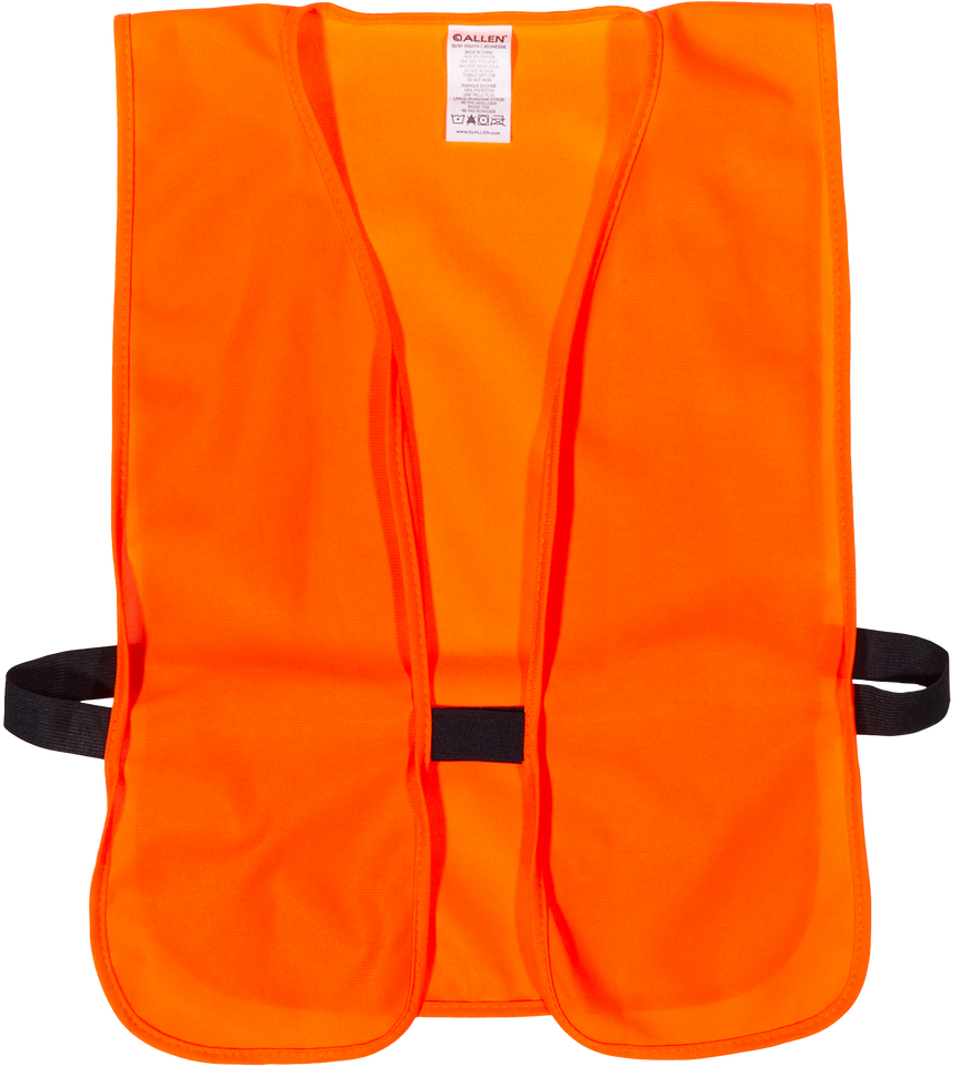Youth Orange Polyester Hunting Safety Vest - Allen 15751