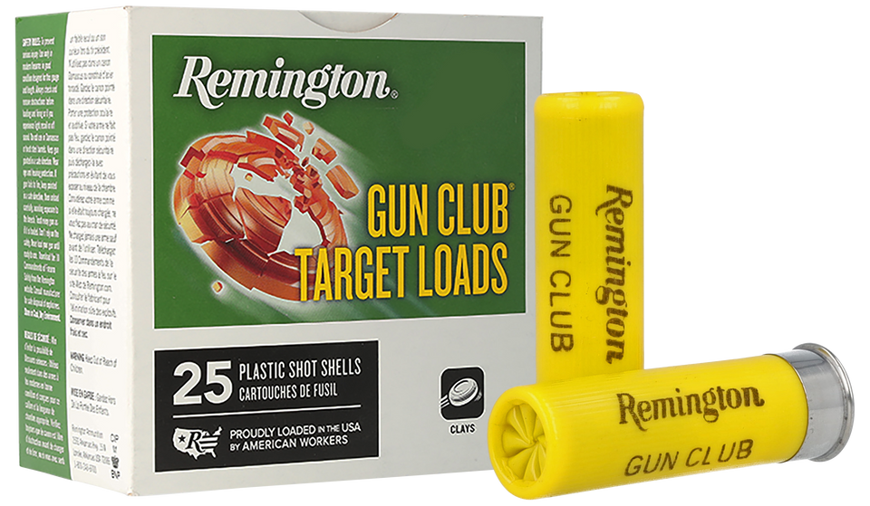 Remington Gun Club 20 Gauge 7.5 Shot Ammunition - 25 Rounds per Box