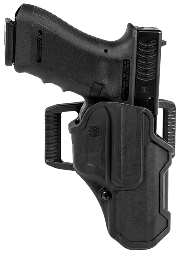 Blackhawk T-Series L2C OWB Belt Slide Holster for Colt 1911, Right Hand, Black Polymer