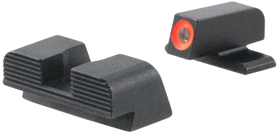 AmeriGlo SG434 Protector Sight Set for Sig Sauer - Green Tritium Front, Black Serrated Rear