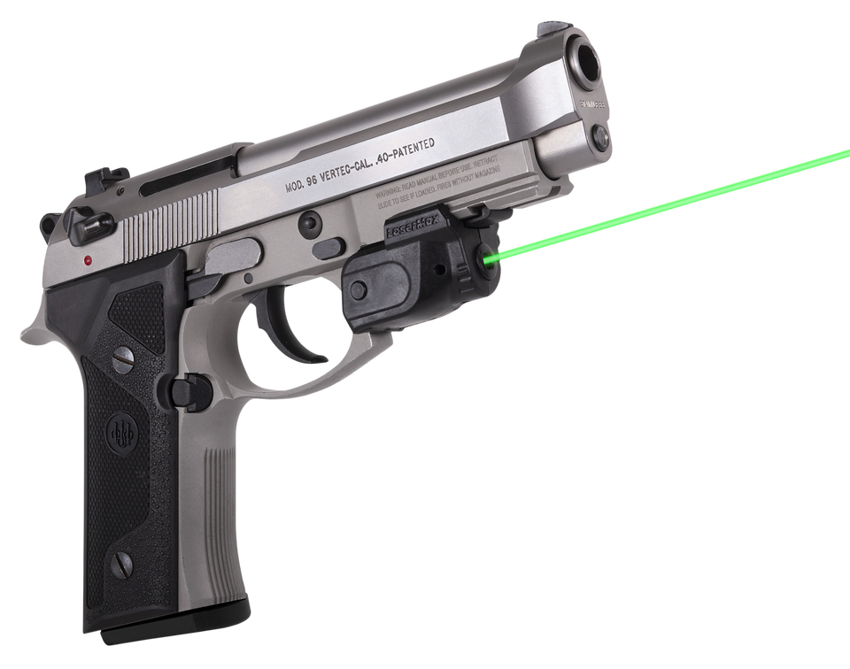 LaserMax GSLTNG Green Lightning Rail with GripSense - Black