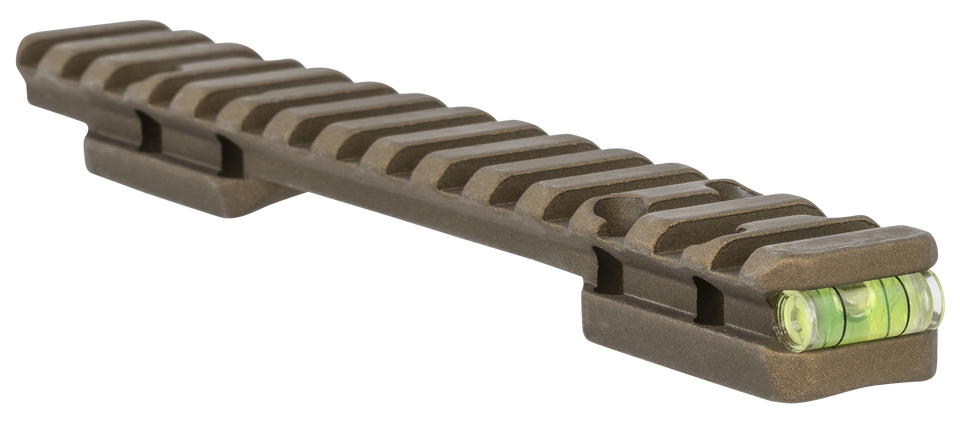 Talley Picatinny Rail with Anti-Cant Indicator for X-Bolt Short Action - 20 MOA Burnt Bronze