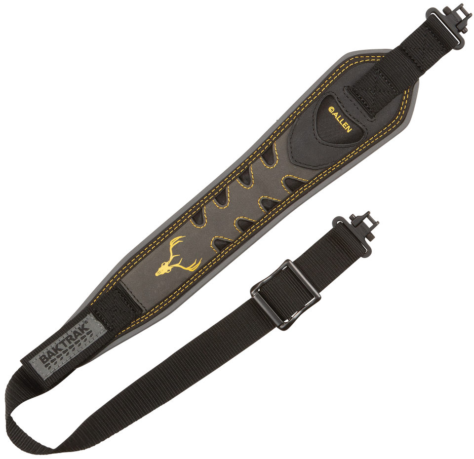 Allen 8357 Aspen Gray Nubuck Leather/BakTrak Adjustable Gun Sling
