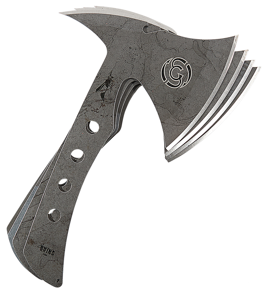 Southern Grind Wasp Throwing Set - 11.5" 8670 Steel Handles, Set of 4
